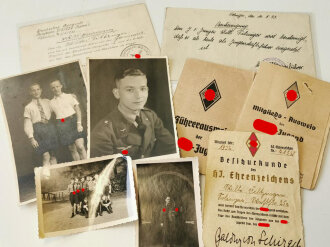 HJ Motorgefolgschaft 1/232 Solingen, Konvolut...