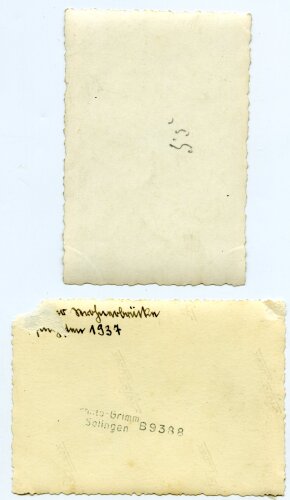 HJ Motorgefolgschaft 1/232 Solingen, Konvolut Bescheinigungen , Ausweise und Fotos sowie Besitzurkunde des HJ Ehrenzeichens