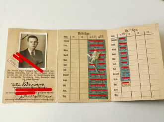 HJ Motorgefolgschaft 1/232 Solingen, Konvolut Bescheinigungen , Ausweise und Fotos sowie Besitzurkunde des HJ Ehrenzeichens