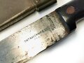 U.S. WWII "Ontaria knifo Co" machete dated 1943 in scabbard dated 1945