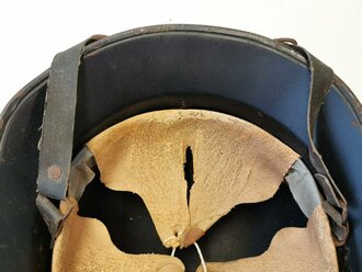 Stahlhelm Luftschutz, ungereinigtes Stück in gutem Zustand