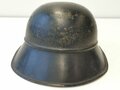 Stahlhelm Luftschutz, ungereinigtes Stück in gutem Zustand