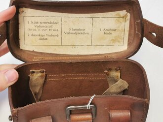 Koppeltasche für Sanitätspersonal der Wehrmacht datiert 1941