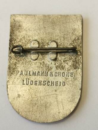 Blechabzeichen Reichsvereinigung ehemaliger Kriegsgefangener " Gautag Limburg 1936"