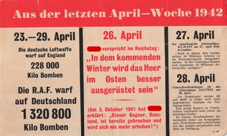 Großbritannien 2. Weltkrieg, Flugblatt G.24, Aus...