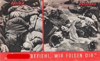 Großbritannien 2. Weltkrieg, Flugblatt G.48 " Führer Befiehl, wir folgen dir "