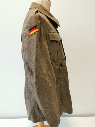 Bundeswehr, Feldbluse alter Art datiert 1963, guter Zustand