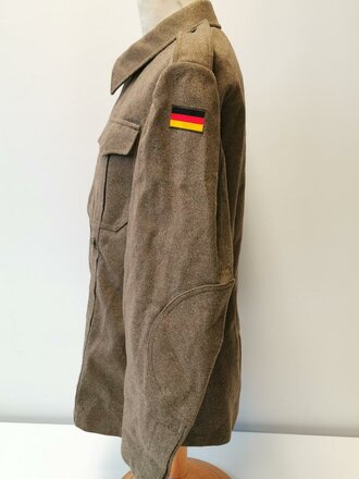 Bundeswehr, Feldbluse alter Art datiert 1963, guter Zustand