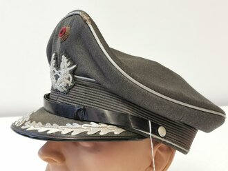 Bundeswehr, Schirmmütze eines Oberstleutnant aus Mainz, Kopfgrösse 57