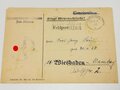Papierkonvolut eines Kriegsfreiwilligen Angehörigen der Gefolgschaft 13/80 Wiesbaden Sonnenberg
