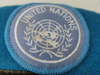 Barett Angehörige der Friedenstruppen der Vereinten Nationen, ungetragen