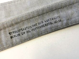 Luftwaffe, Wechselkragen für das blaumellierte Hemd, länge mittig von den äußeren Knopflöcher gemessen 37cm, neuwertiges Stück