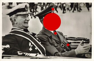 Ansichtskarte " Der Reichsverweser Horthy und der Führer"