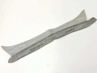 Luftwaffe, Wechselkragen für das blaumelierte Hemd, länge mittig von den äußeren Knopflöcher gemessen 39cm, einige Stockflecken