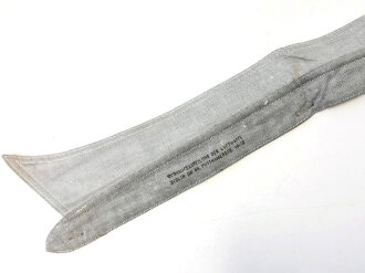 Luftwaffe, Wechselkragen für das blaumelierte Hemd, länge mittig von den äußeren Knopflöcher gemessen 39cm, einige Stockflecken