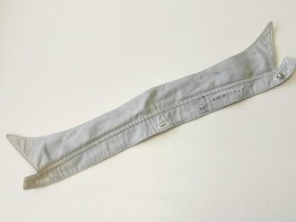 Luftwaffe, Wechselkragen für das blaumelierte Hemd, länge mittig von den äußeren Knopflöcher gemessen 38cm, leichte tragespuren