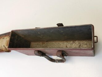 Großbritannien, Vickers Ammo Box Dated 1917, uncleaned