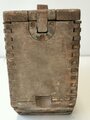 U.S. WWI Browning M1917 & M1917A1 water cooled Machine Gun Ammunition box, original paint