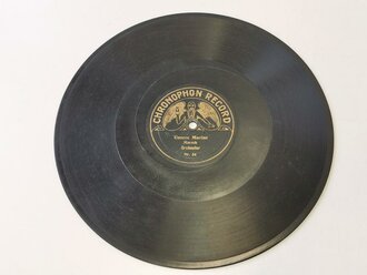 Schellack Platte  von "Chronophon Record"...