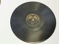 Schellack Platte  von "Chronophon Record" Admiral Stoch Marsch / Unsere Marine