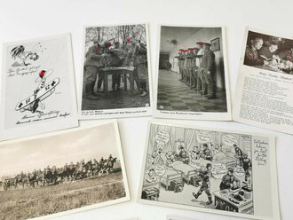 10 Stück Ansichtskarten Wehrmacht