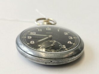 Dienstuhr Taschenuhr DOXA Wehrmacht. Läuft...