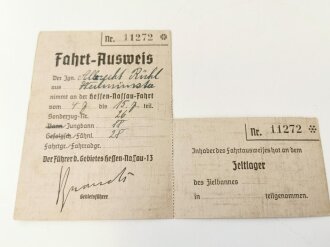 Deutsches Jungvolk / Hitler Jugend , Ausweiskonvolut eines Angehörigen aus Weilmünster