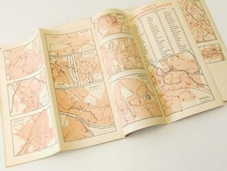 "Leuna Zapfstellen-Atlas" Ausgabe 1939, 30 Seiten