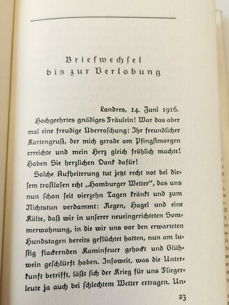 "Briefe eines deutschen Kampffliegers an ein junges Mädchen" Prof. Dr. Johannes Werner, 207 Seiten, DIN A6