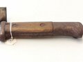 Preussen, Seitengewehr Modell 1884/98, ungereinigtes Kammerstück von 1917