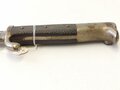 1. Weltkrieg, Extraseitengewehr KS98 , Aufpflanzbares Stück, ungereinigt