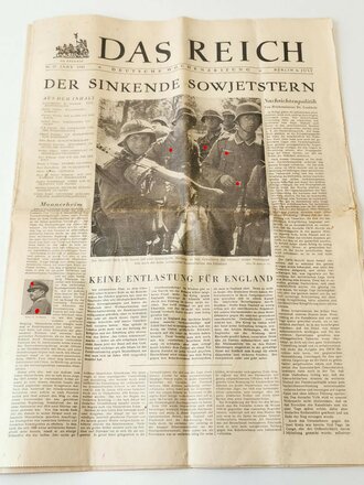 "Das Reich" Deutsche Wochenzeitung, Nr. 27 vom 6. Juli 1941