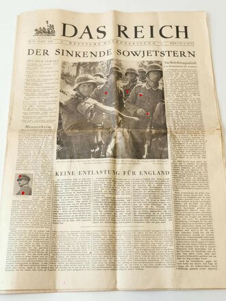 "Das Reich" Deutsche Wochenzeitung, Nr. 27 vom...