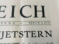 "Das Reich" Deutsche Wochenzeitung, Nr. 27 vom 6. Juli 1941
