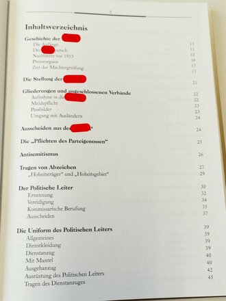 "Hitlers Deutschland" Die NSDAP Partei des Führers, 155 Seiten, gebraucht, DIN A5