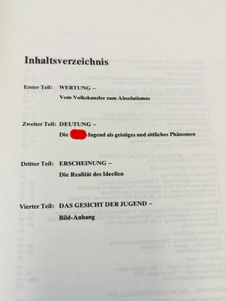 "Die Hitler-Jugend" Geschichte einer betrogenen Generation, 188 Seiten, gebraucht, DIN A4