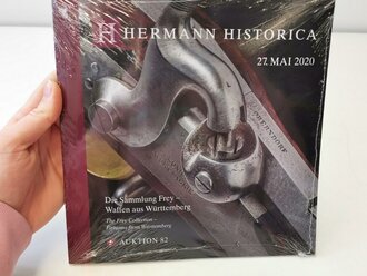 "Hermann Historica 82. Auktion" - Die Sammlung Frey - Waffen aus Württemberg, DIN A5, noch eingepackt
