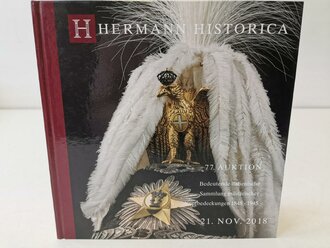 "Hermann Historica 77. Auktion" - Bedeutende italienische Sammlung militärischer Kopfbedeckungen 1848-1945, gebraucht, 156 Seiten, DIN A5