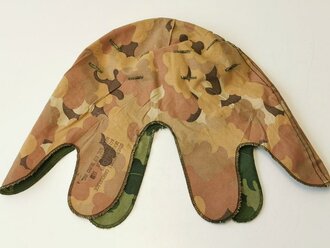 U.S. 1974 dated Mitchell pattern helmet cover, used
