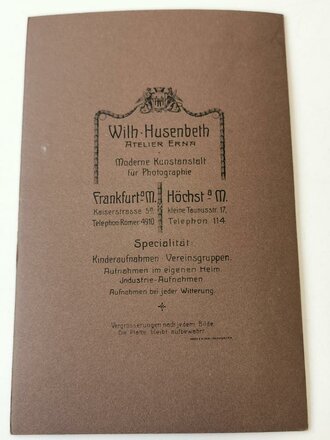 Preussen, Hartkartonfoto eines Telegraphen mit ebensolchem Koppelschloss 10,5 x 16,5cm