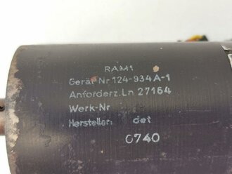 Luftwaffe, Teil eines Peilrahmenantrieb APR 6,  Ln 28069, Funktion nicht geprüft