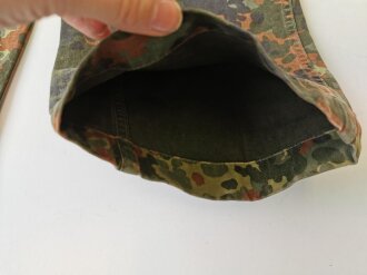 Bundeswehr Hose flecktarn gebraucht, Grösse 5 entspricht Konfektionsgrösse 27