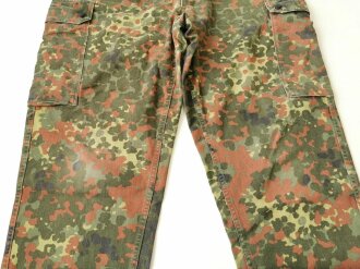 Bundeswehr Hose flecktarn gebraucht, Grösse 5 entspricht Konfektionsgrösse 27