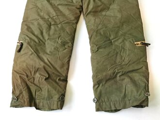 U.S.AAF WWII Trouser Winter Flying Type  A 8, size 38, used, good condition, Zippers work