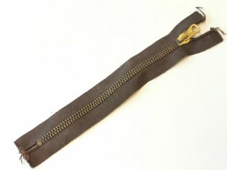 Reißverschluss Hersteller  Zipp, Länge des Metallverschlusses 20cm, schwarz gefärbt