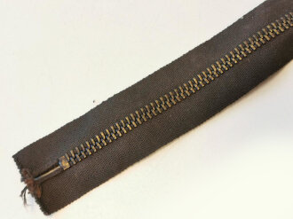 Reißverschluss Hersteller  Zipp, Länge des Metallverschlusses 20cm, schwarz gefärbt