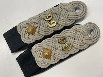 Heer, Schulterstücke für einen Oberstleutnant der Pioniertruppe, neuwertige Stücke