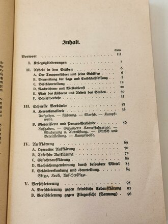 "Taktisches Handbuch für den Truppenführer und seine Gehilfen" Verlag von E.S. Mittler & Sohn Berlin, 332 Seiten, DIN A5