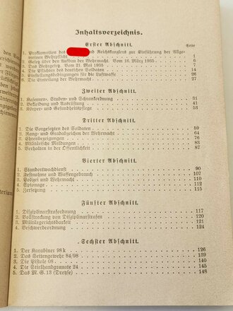 "Der Dienst Unterricht in der Luftwaffe" bearbeitet vom Oberleutnant im Reichluftsfahrtministerium E Tschveltsch, 1939, 282 Seiten, DIN A5