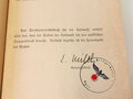 "Der Dienst Unterricht in der Luftwaffe" bearbeitet vom Oberleutnant im Reichluftsfahrtministerium E Tschveltsch, 1939, 282 Seiten, DIN A5